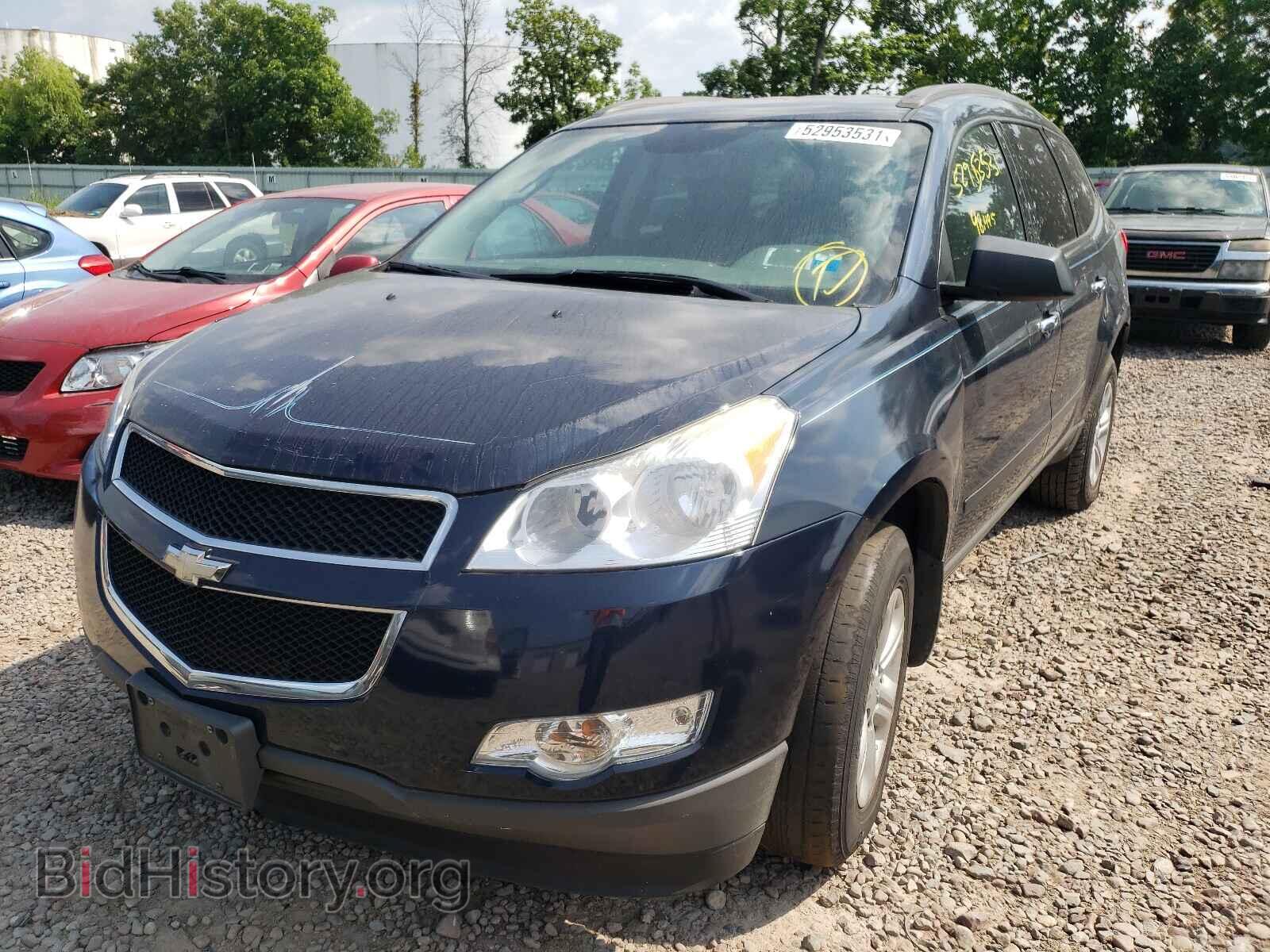 2012 CHEVROLET TRAVERSE - VIN: 1GNKRFED5CJ344748 - Фото 2