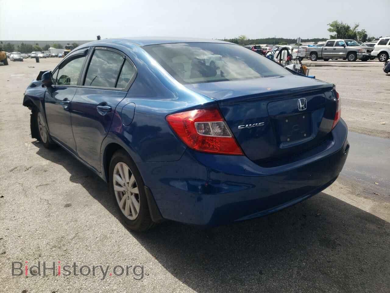 2012 HONDA CIVIC - VIN: 2HGFB2F81CH544313 - Фото 3
