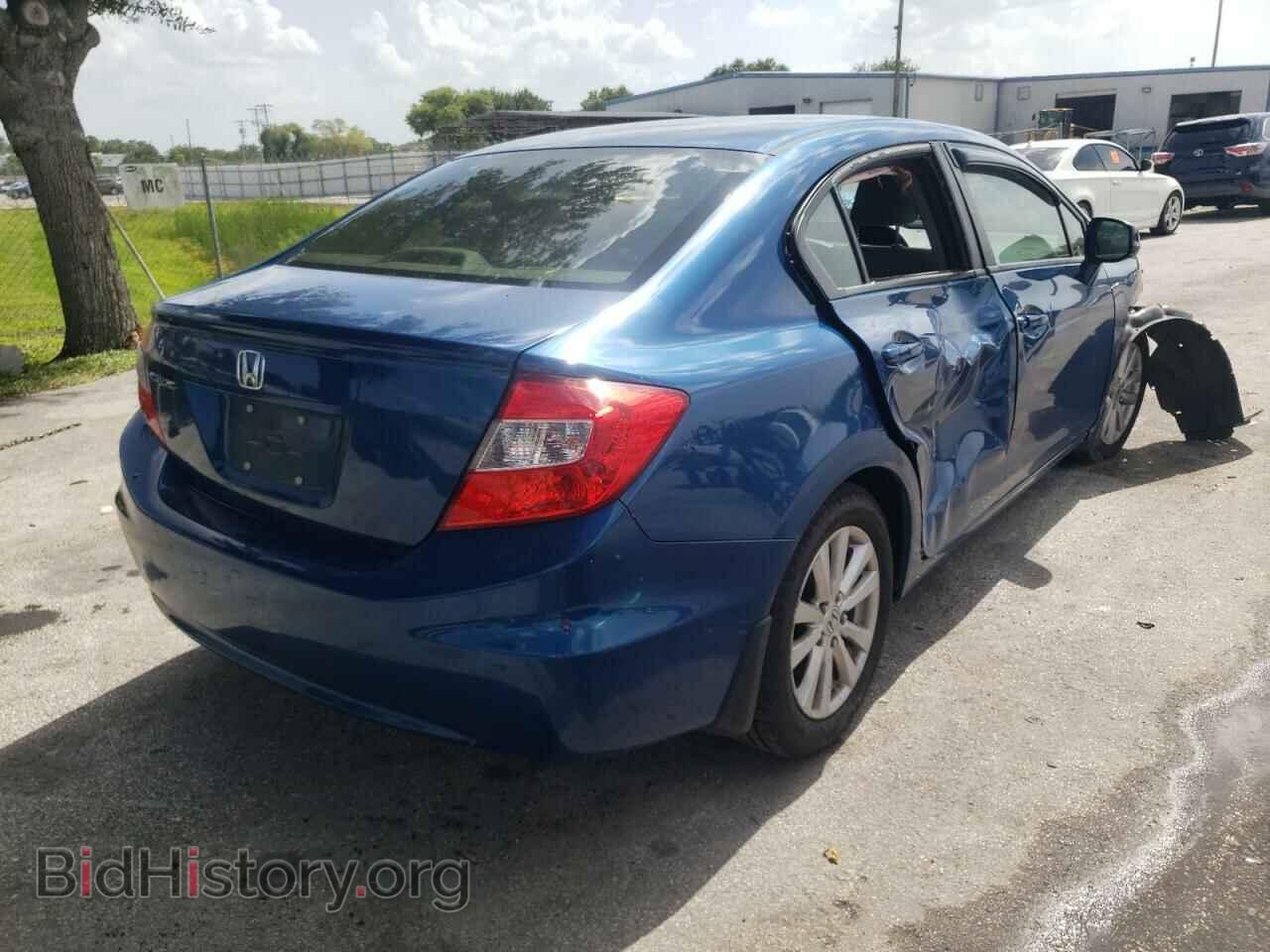 2012 HONDA CIVIC - VIN: 2HGFB2F81CH544313 - Фото 4