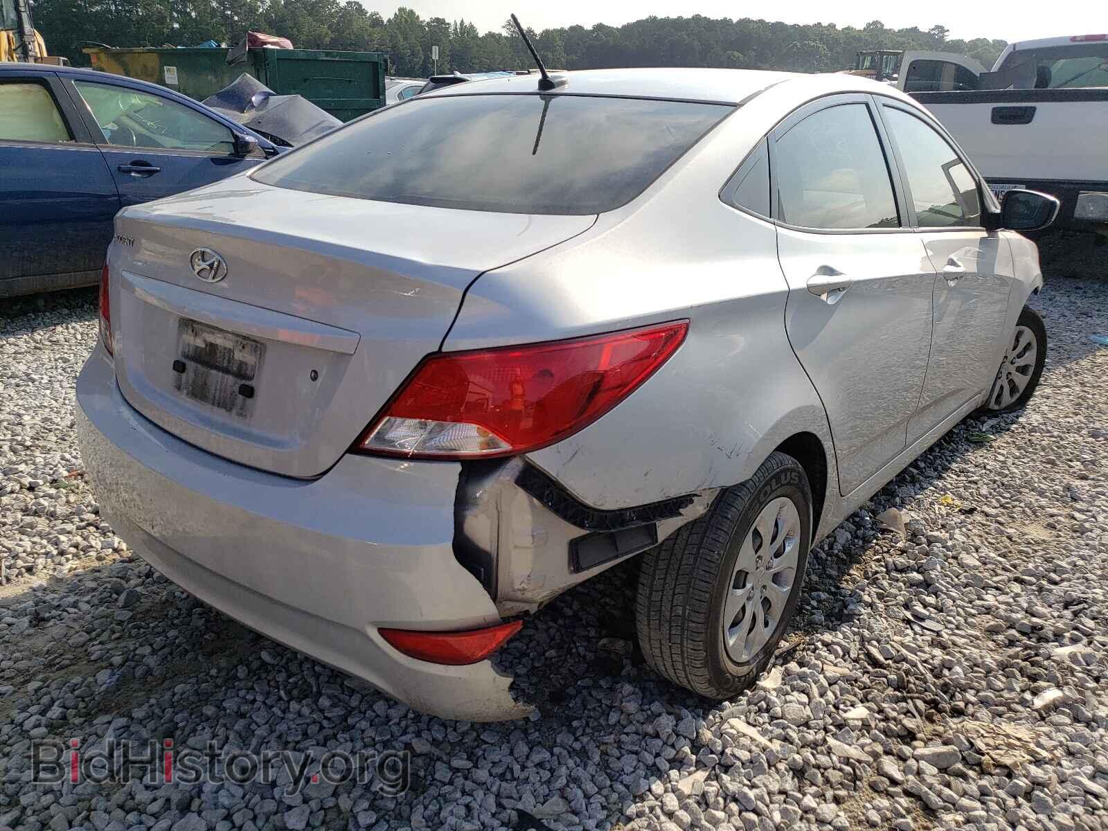 2016 HYUNDAI ACCENT - VIN: KMHCT4AE6GU064094 - Фото 4