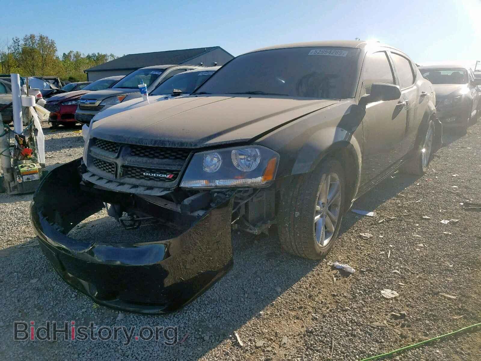 2014 DODGE AVENGER - VIN: 1C3CDZAG1EN149503 - Фото 2