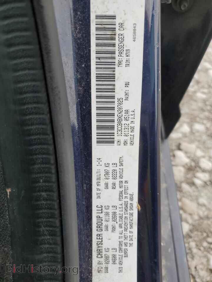 2014 CHRYSLER 200 - VIN: 1C3CCBABXEN207025 - Фото 12