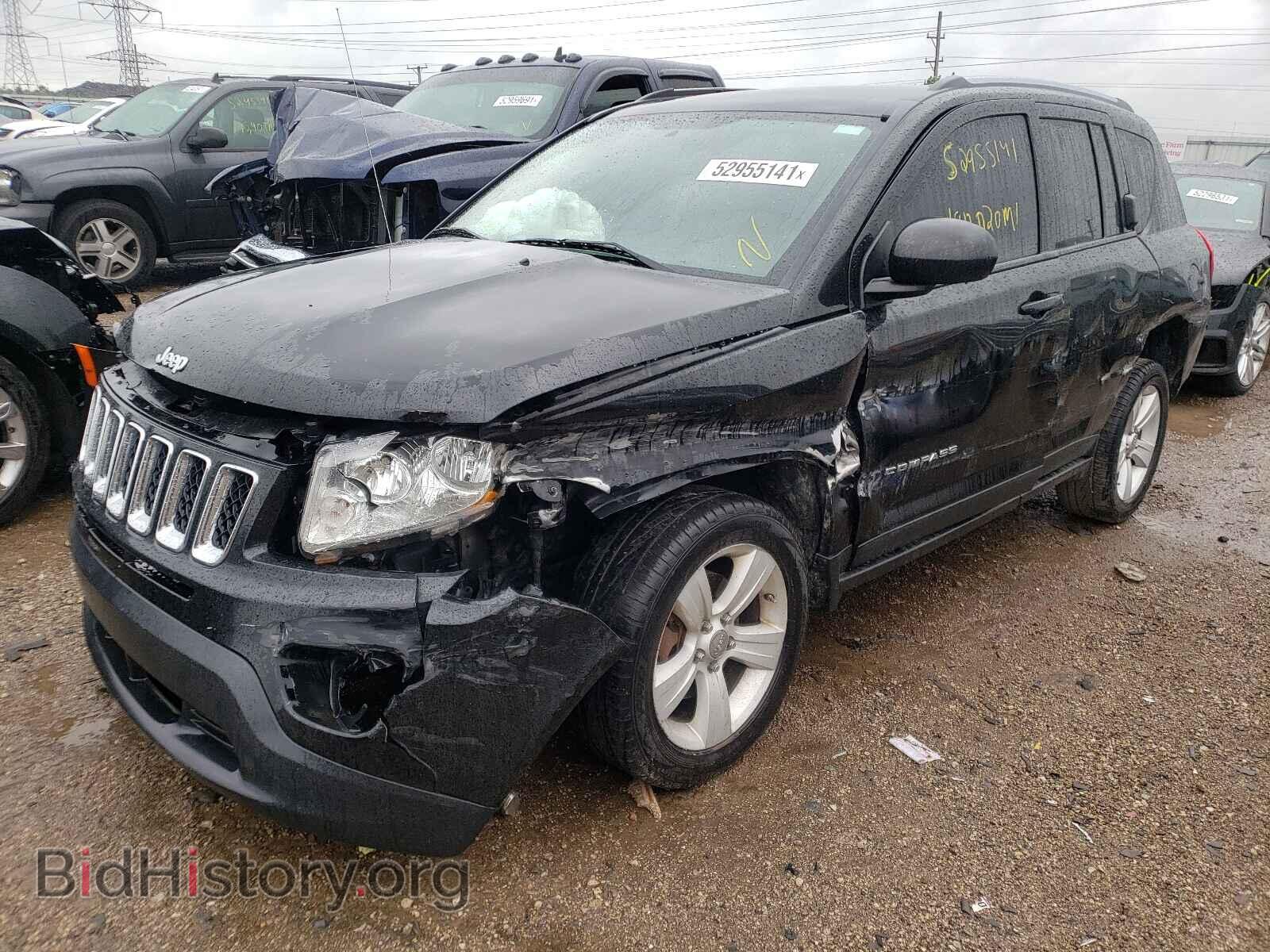 2012 JEEP COMPASS - VIN: 1C4NJCBA2CD502502 - Фото 2