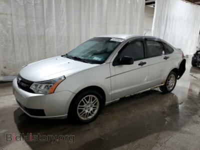 2011 Ford FOCUS SE, серебристый — VIN 1FAHP3FN1BW204041, Copart
