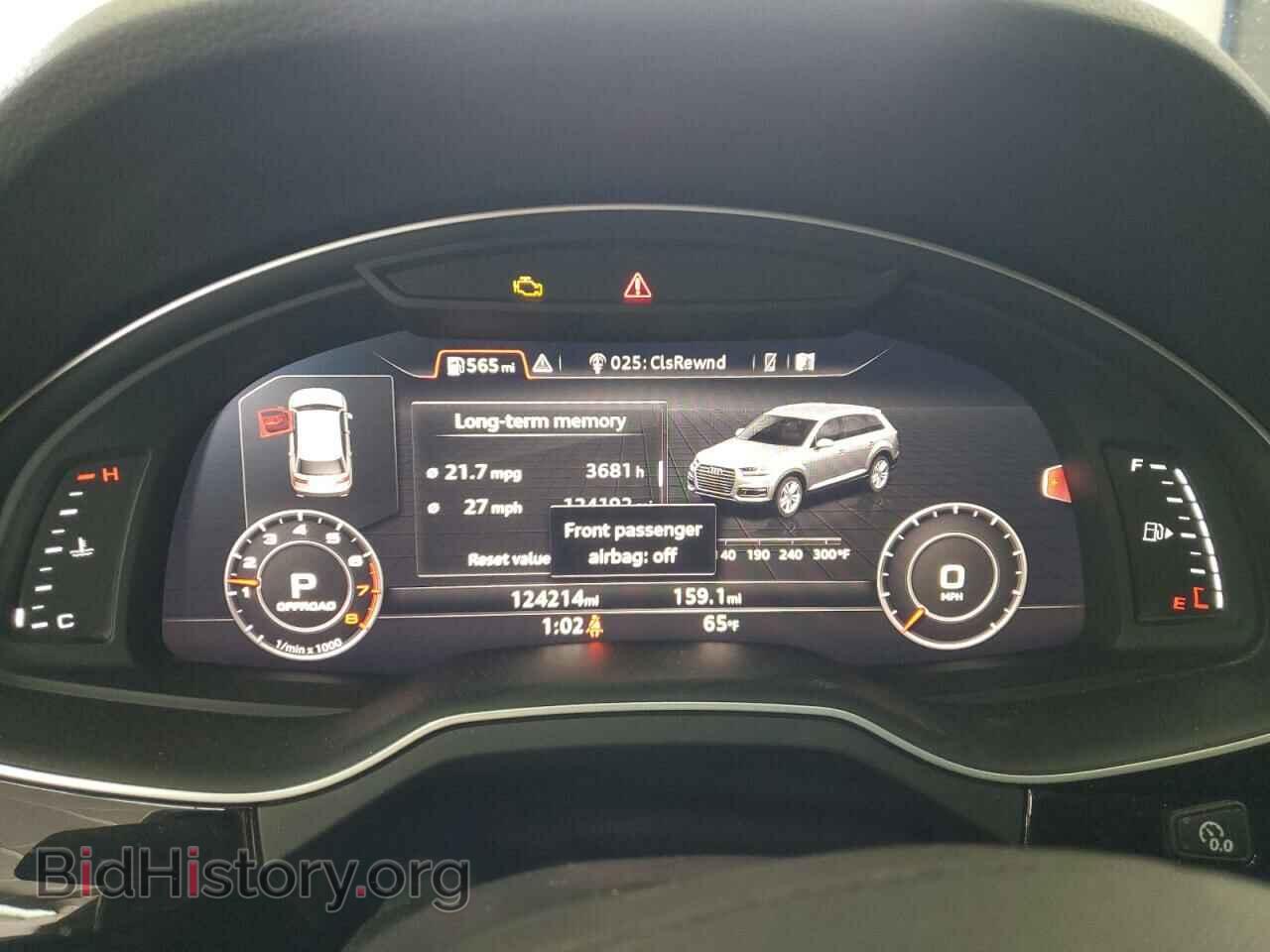 2018 AUDI Q7 - VIN: WA1VAAF79JD004744 - Фото 9