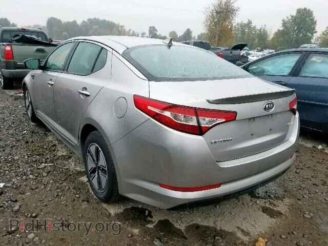 2012 KIA OPTIMA HYB - VIN: KNAGM4AD7C5011173 - Фото 3