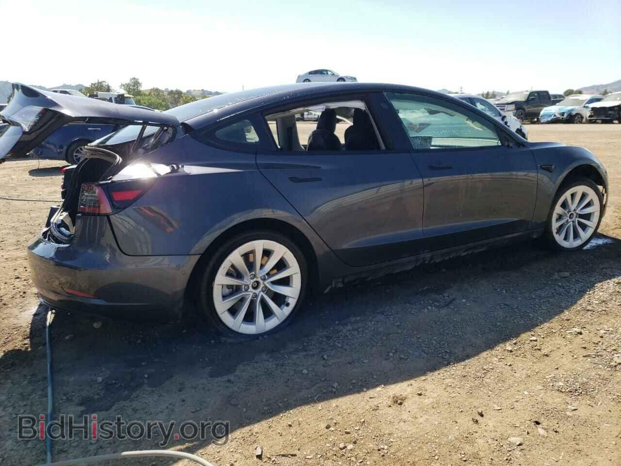 2022 TESLA MODEL 3 - VIN: 5YJ3E1EA1NF190809 - Photo 3