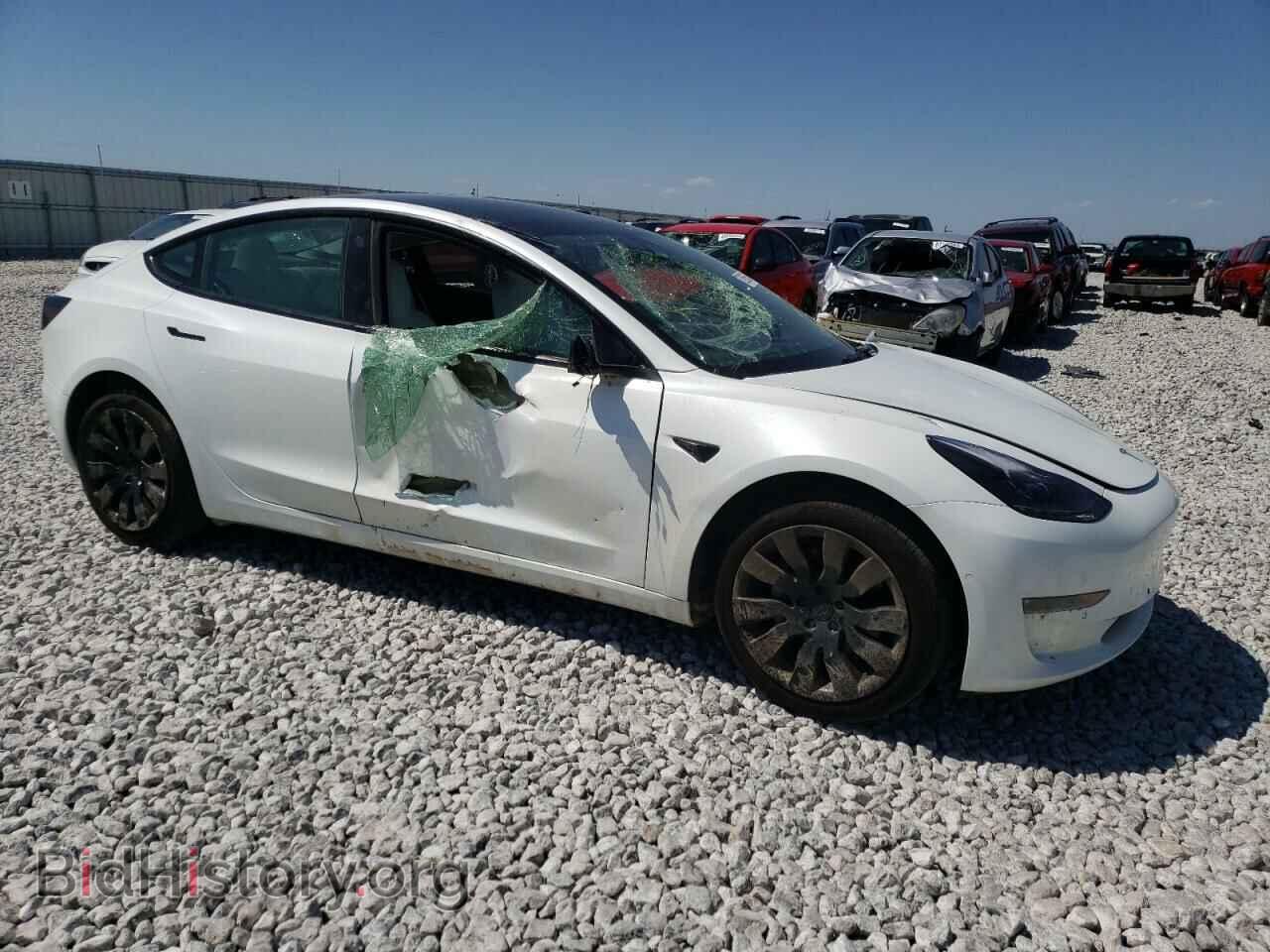 2022 TESLA MODEL 3 - VIN: 5YJ3E1EB9NF343154 - Фото 4