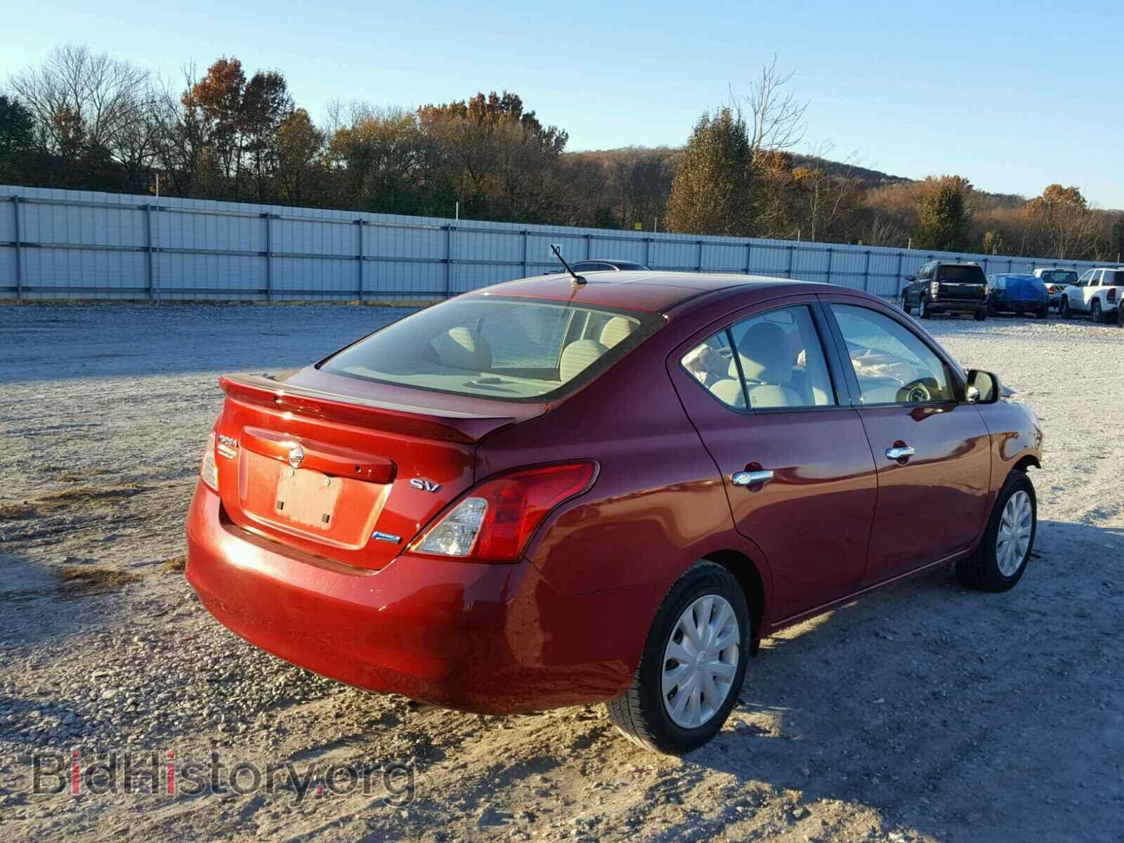2014 NISSAN VERSA - VIN: 3N1CN7AP1EK458488 - Фото 4