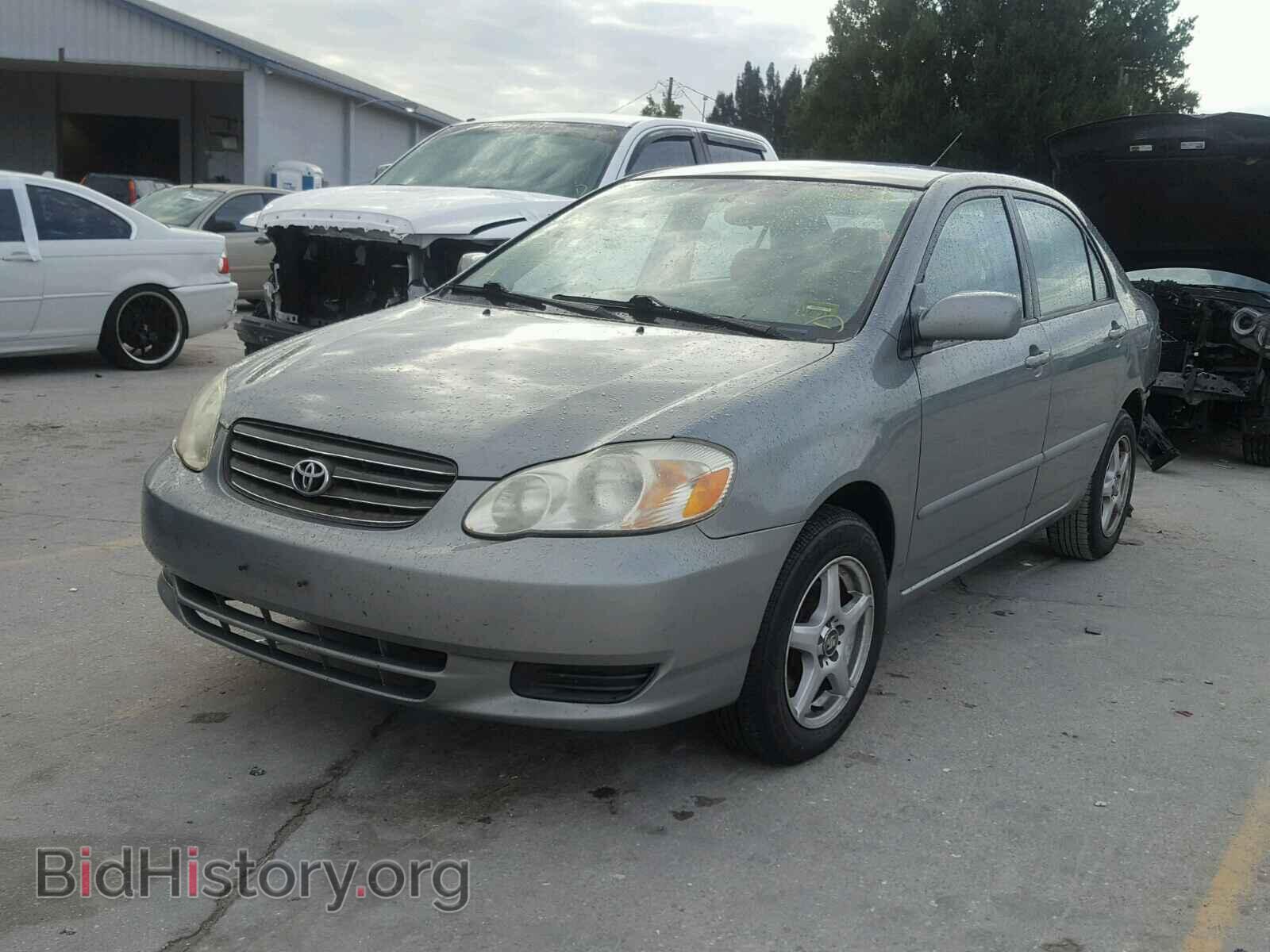 2003 TOYOTA COROLLA - VIN: 2T1BR38E63C159180 - Фото 2