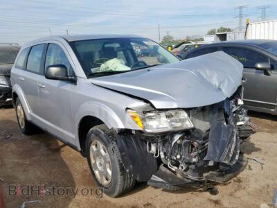 2010 Dodge JOURNEY SE, серебристый — VIN 3D4PG4FB6AT163849, Copart