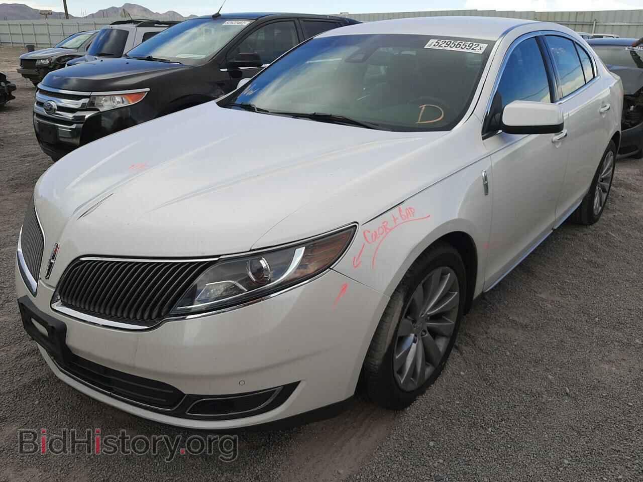 2013 LINCOLN MKS - VIN: 1LNHL9DK6DG602856 - Фото 2