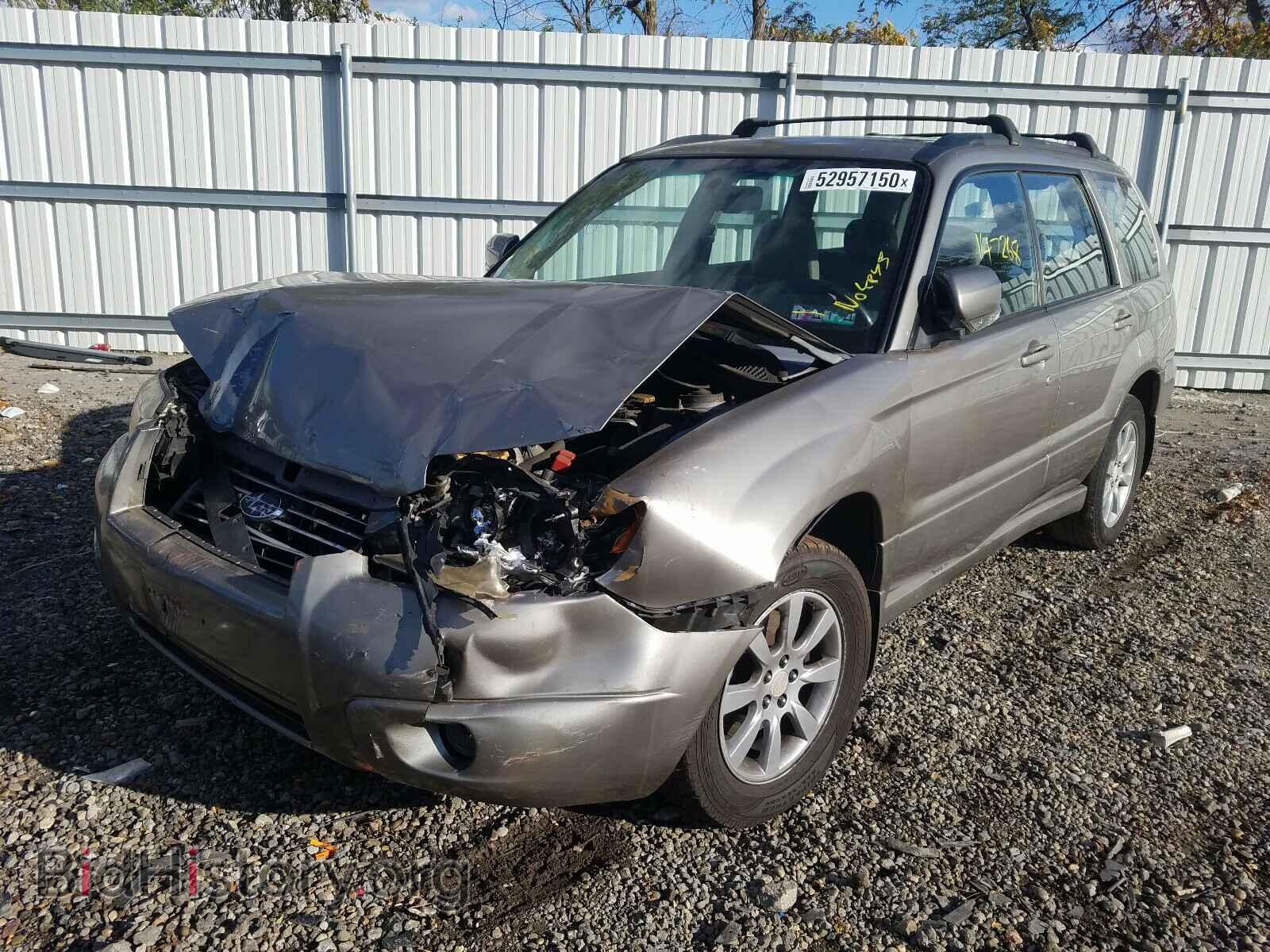 2006 SUBARU FORESTER - VIN: JF1SG65616H749586 - Фото 2