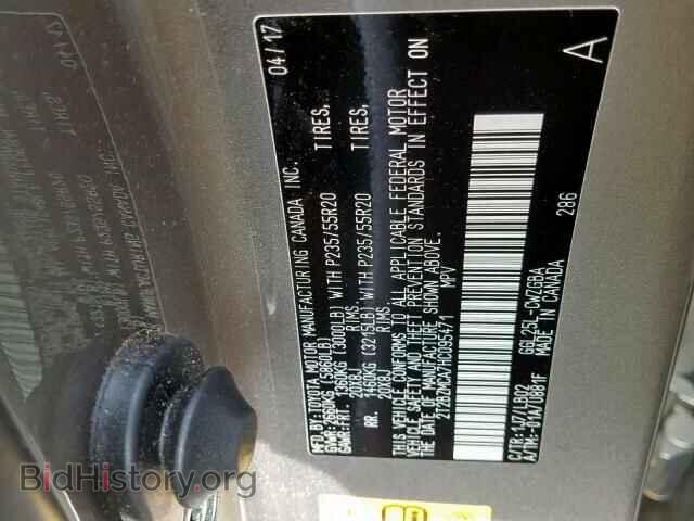 2017 LEXUS RX 350 BAS - VIN: 2T2BZMCA7HC095471 - Photo 10
