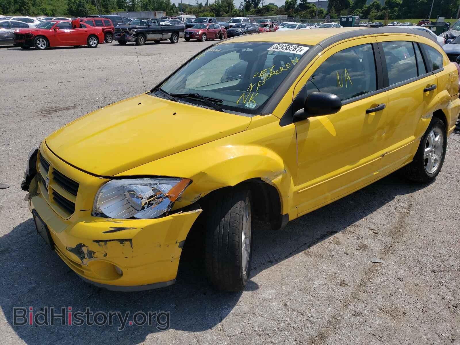 2007 DODGE CALIBER - VIN: 1B3HB48B27D536771 - Фото 2
