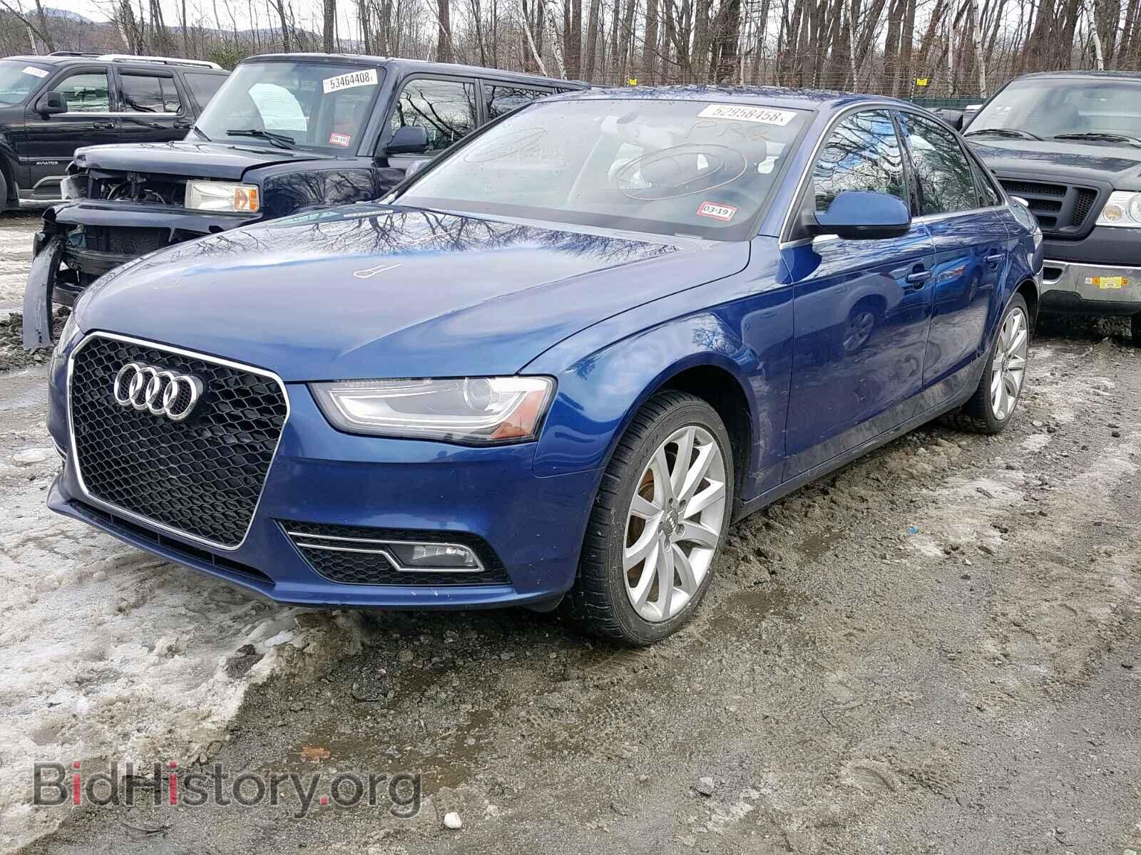 2013 AUDI A4 - VIN: WAUBFAFL7DN050222 - Photo 2