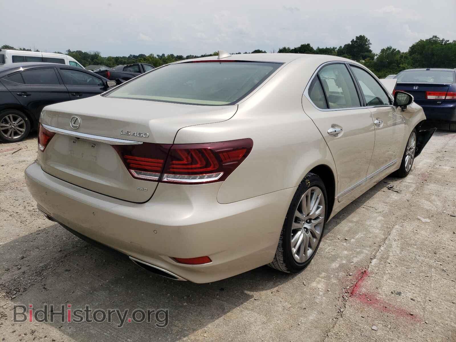 2015 LEXUS LS460 - VIN: JTHCL5EFXF5025285 - Фото 4