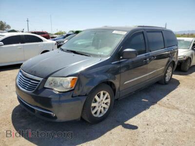 2014 Chrysler MINIVAN Touring, black — VIN 2C4RC1BG3ER275227, Copart