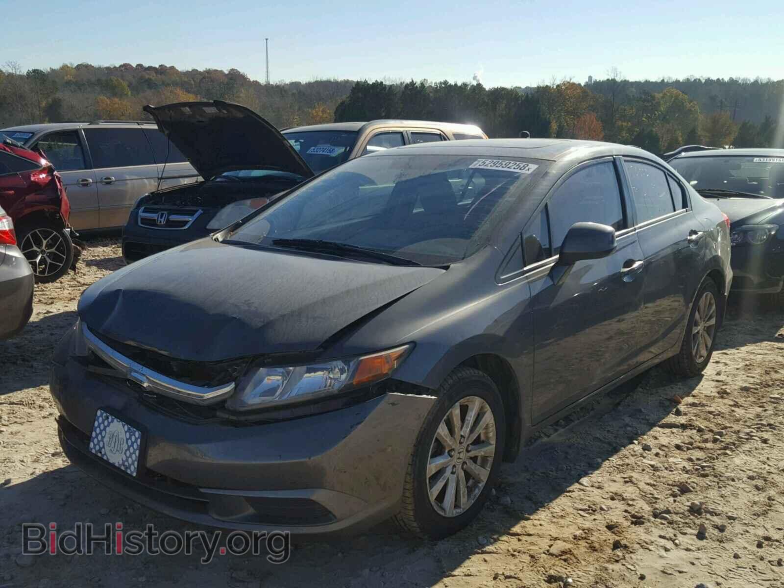 2012 HONDA CIVIC - VIN: 2HGFB2F97CH508702 - Фото 2