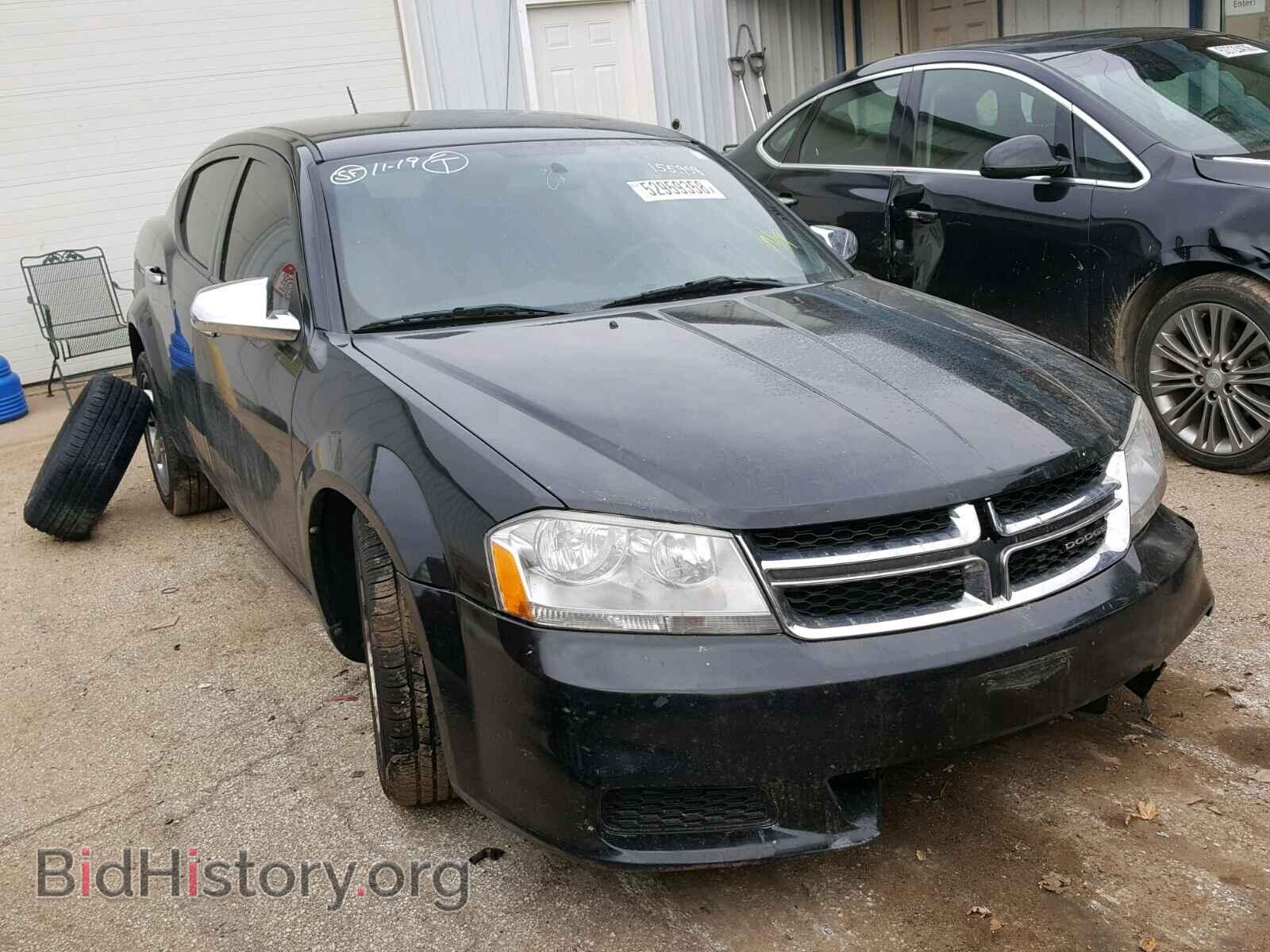 Photo 1C3CDZAB9CN141540 - DODGE AVENGER 2012