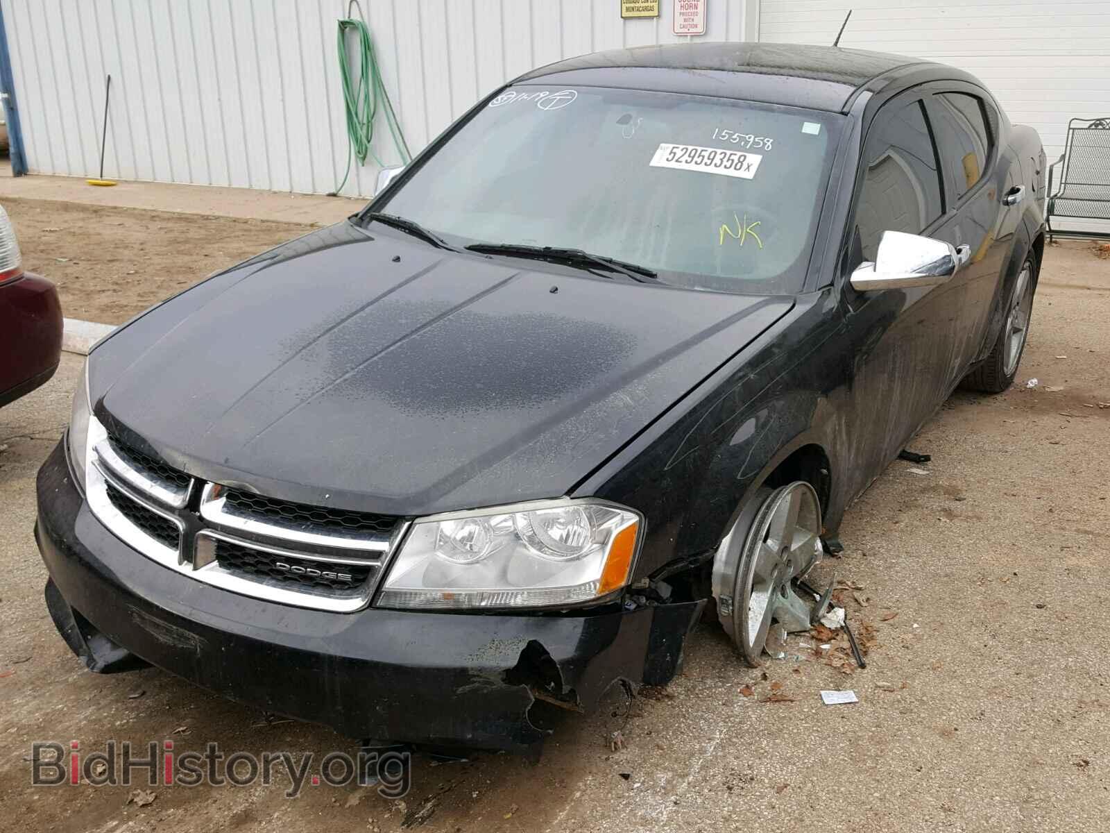 2012 DODGE AVENGER - VIN: 1C3CDZAB9CN141540 - Фото 2
