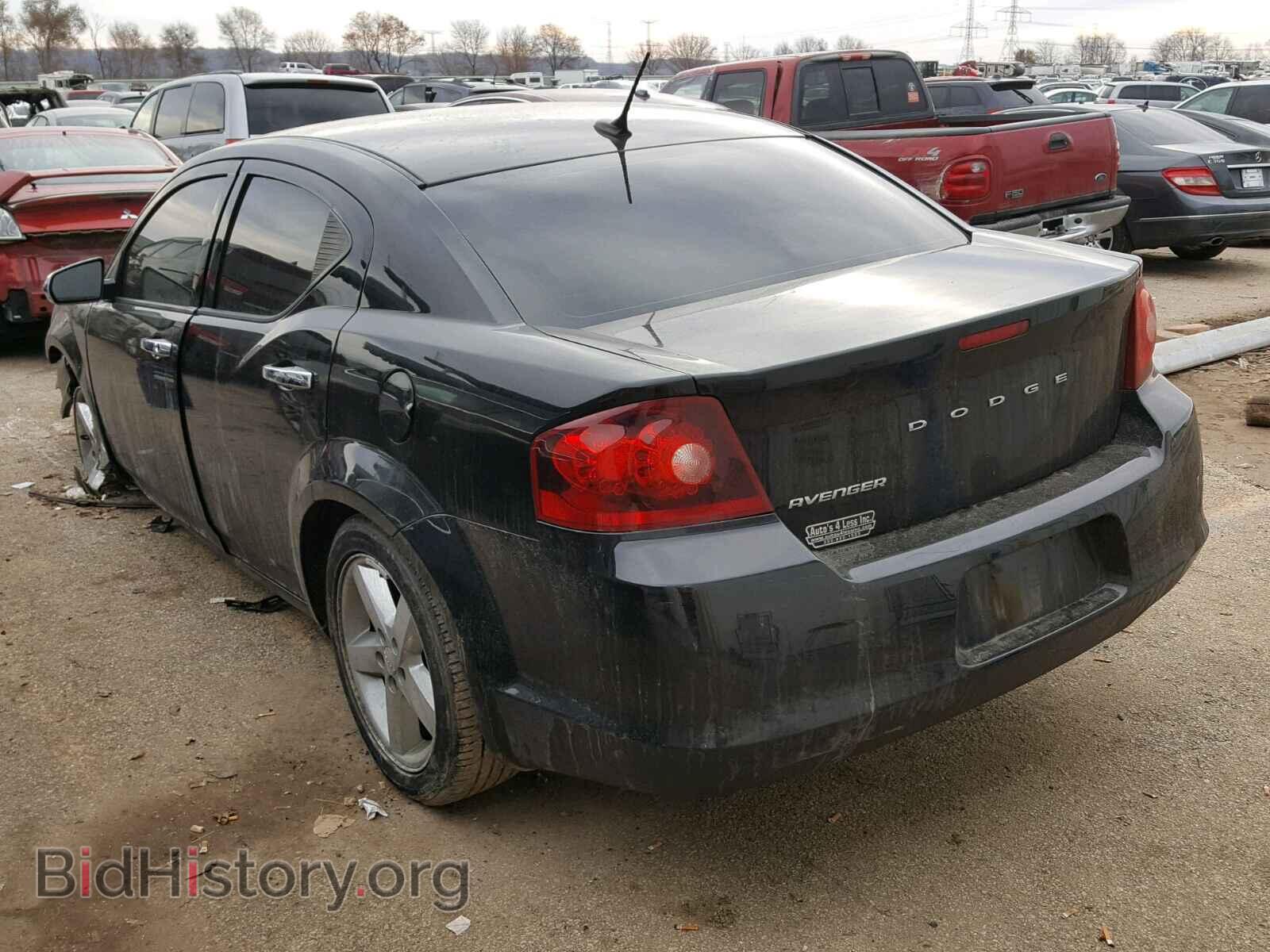 2012 DODGE AVENGER - VIN: 1C3CDZAB9CN141540 - Фото 3