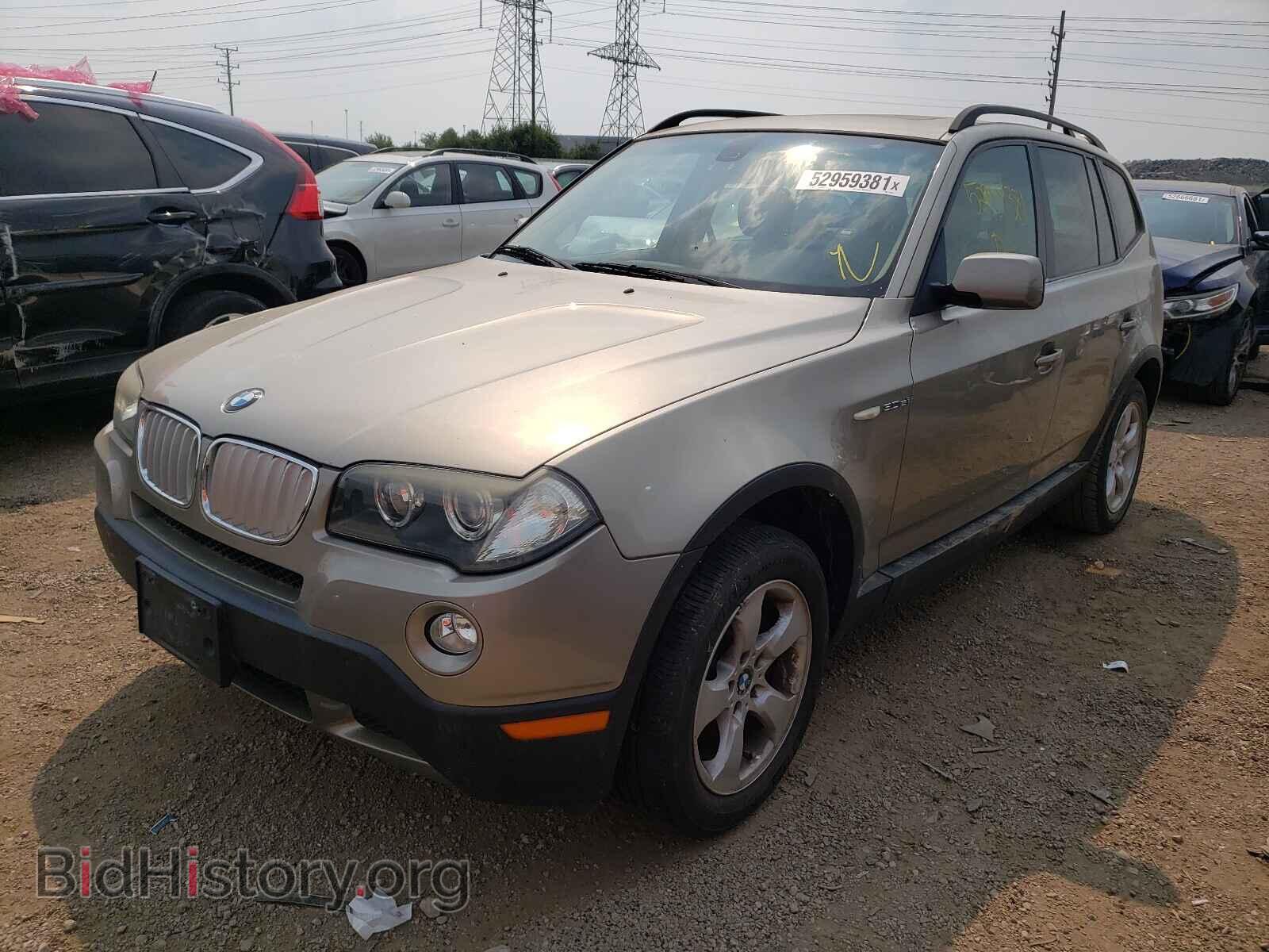 2007 BMW X3 - VIN: WBXPC93457WF28039 - Фото 2