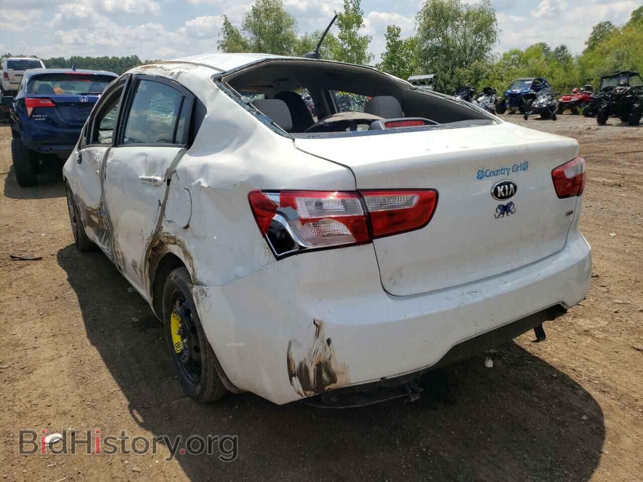 2015 KIA RIO - VIN: KNADM4A39F6504510 - Фото 3