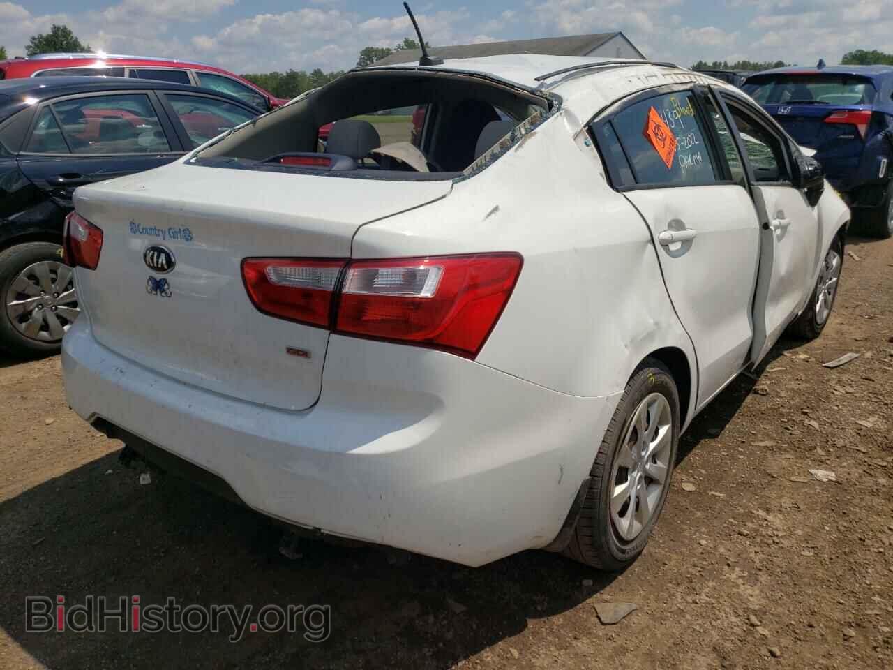 2015 KIA RIO - VIN: KNADM4A39F6504510 - Фото 4
