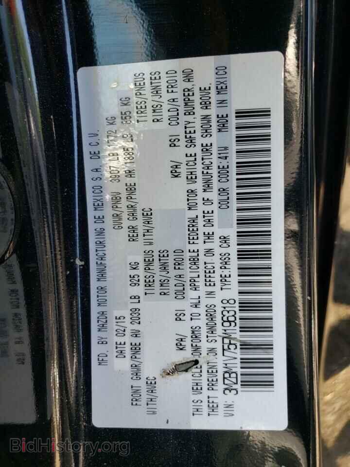 2015 MAZDA 3 - VIN: 3MZBM1V75FM196318 - Фото 10