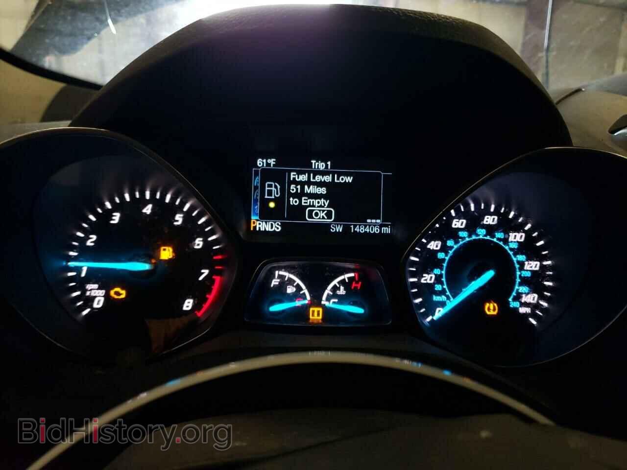 2014 FORD ESCAPE - VIN: 1FMCU0G90EUC33037 - Фото 9