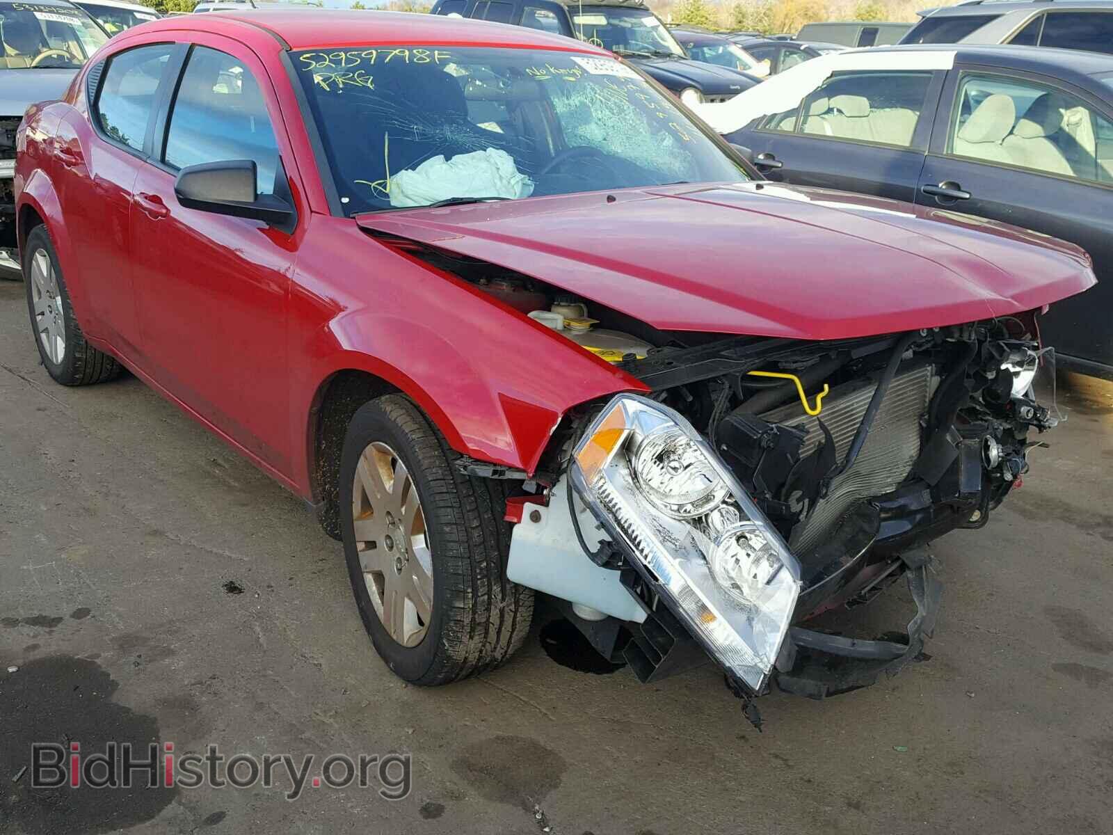 Photo 1C3CDZAB2EN145609 - DODGE AVENGER 2014