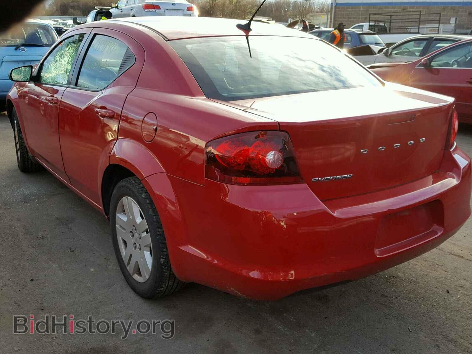 2014 DODGE AVENGER - VIN: 1C3CDZAB2EN145609 - Фото 3