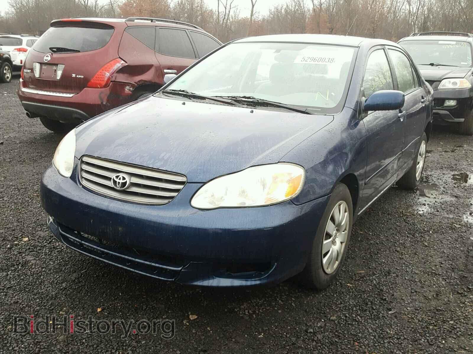 2003 TOYOTA COROLLA - VIN: 2T1BR32E03C021286 - Photo 2
