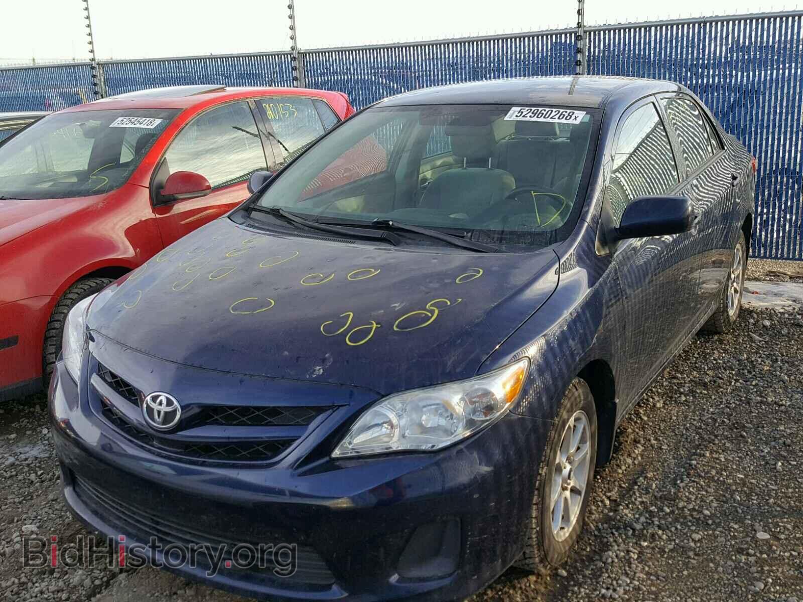 2011 TOYOTA COROLLA BA - VIN: 2T1BU4EE7BC610818 - Фото 2