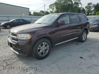 2012 Dodge DURANGO SXT, темно-бордовый — VIN 1C4RDHAG0CC146679, Copart