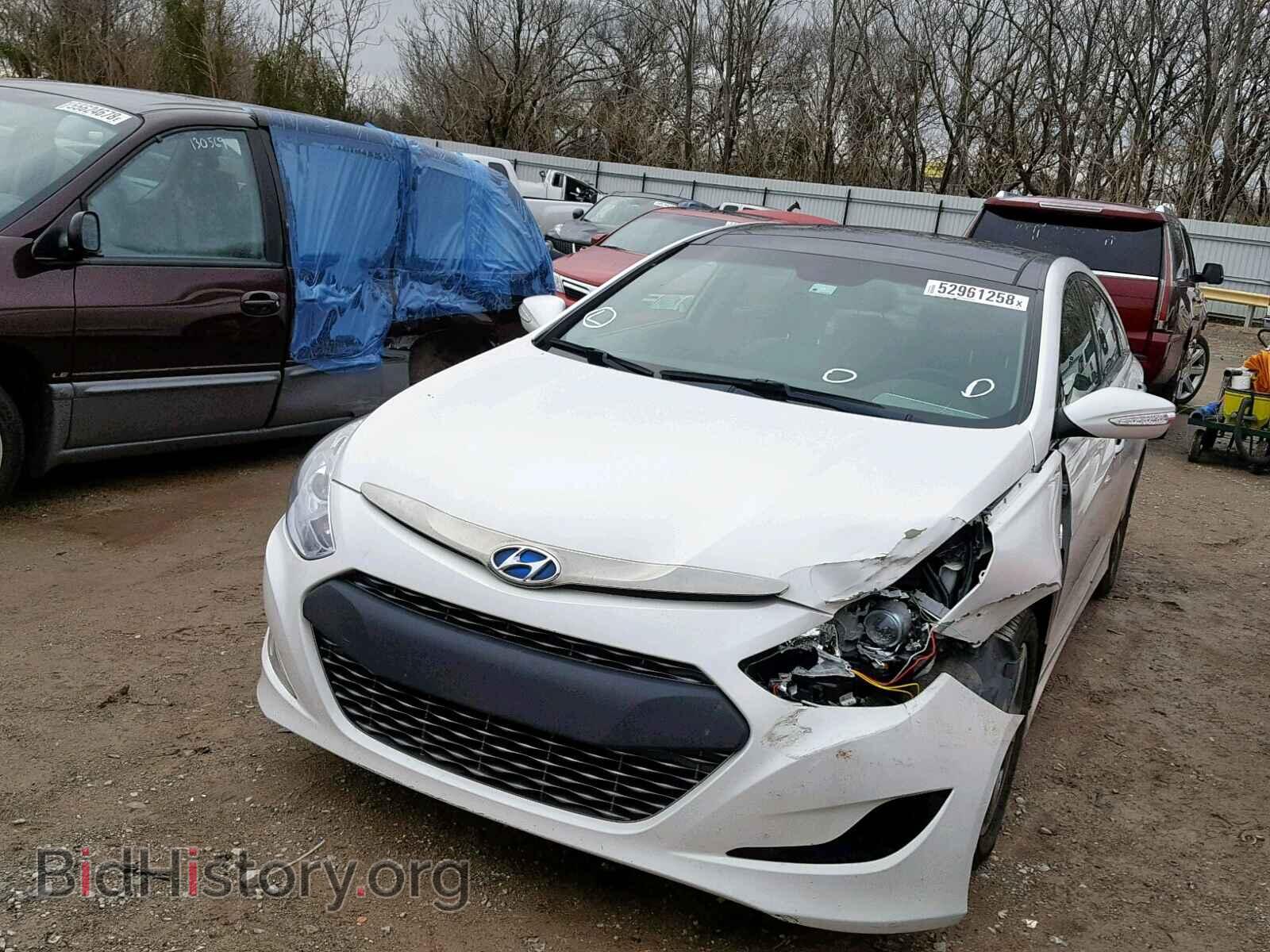2012 HYUNDAI SONATA - VIN: KMHEC4A41CA033475 - Фото 2