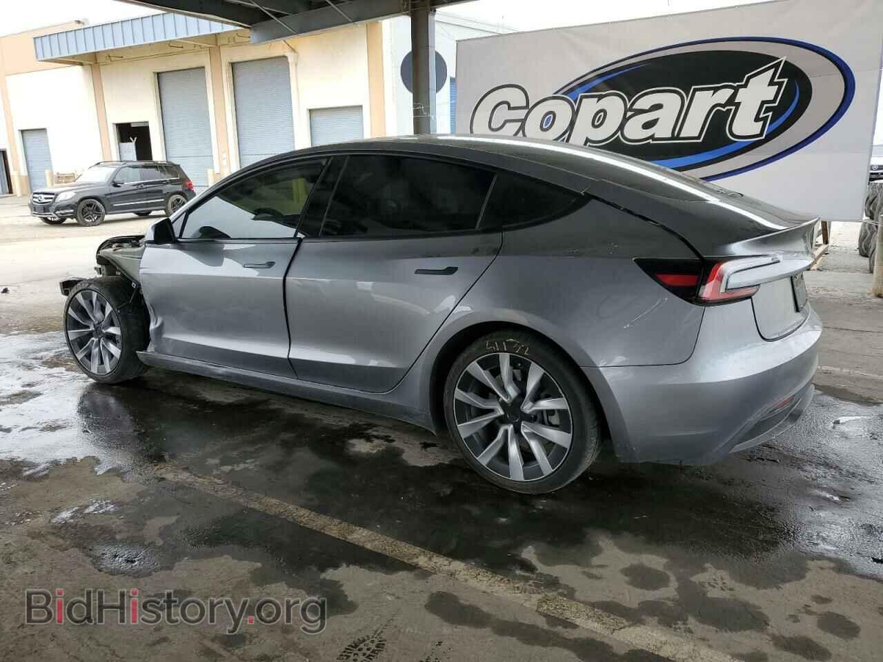 2024 TESLA MODEL 3 - VIN: 5YJ3E1EA0RF859934 - Фото 2