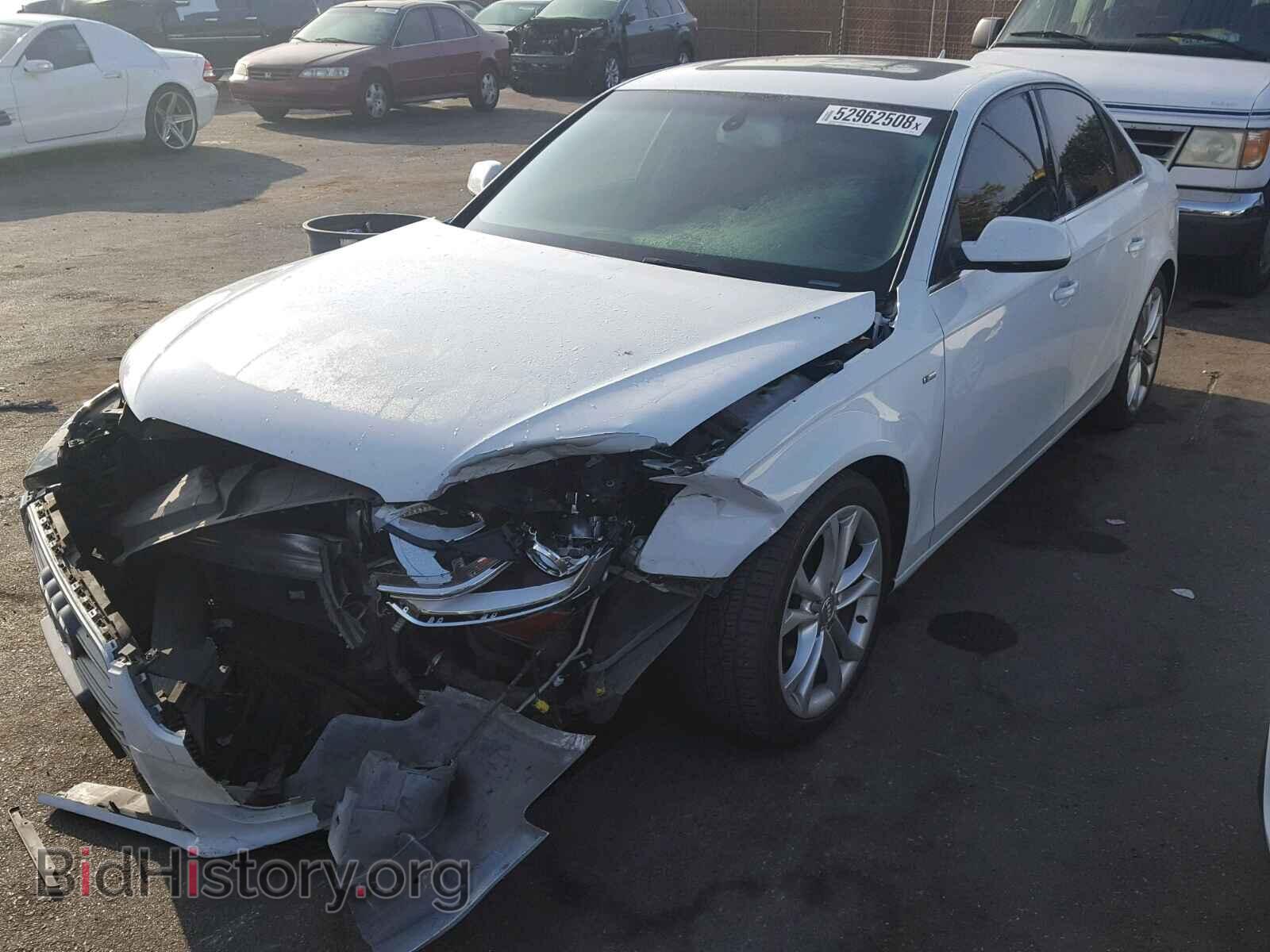 2013 AUDI A4 - VIN: WAUFFAFL3DN024198 - Фото 2