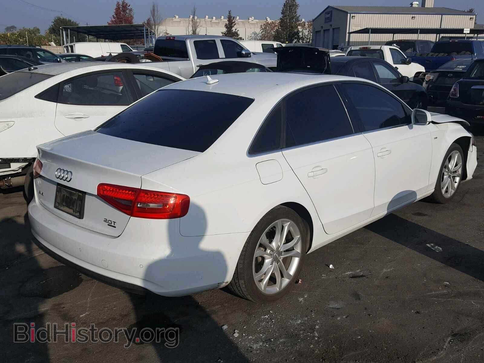 2013 AUDI A4 - VIN: WAUFFAFL3DN024198 - Фото 4