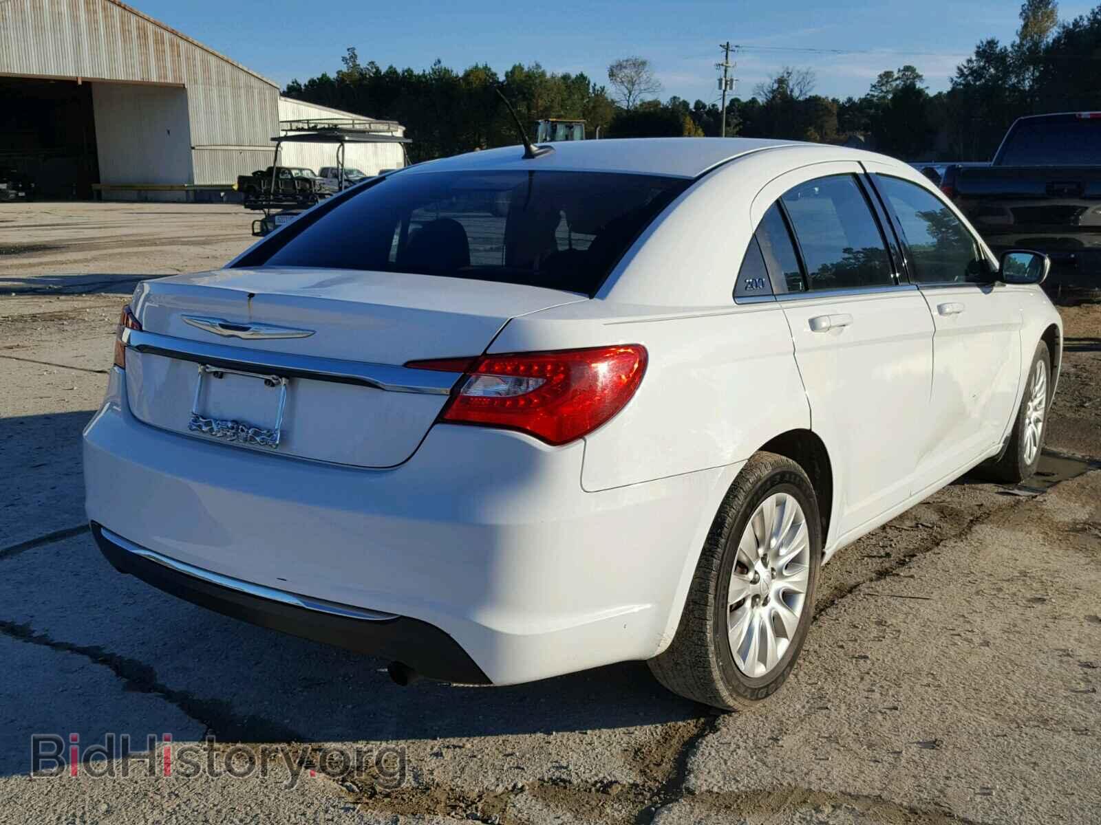 2014 CHRYSLER 200 - VIN: 1C3CCBAB4EN209191 - Фото 4