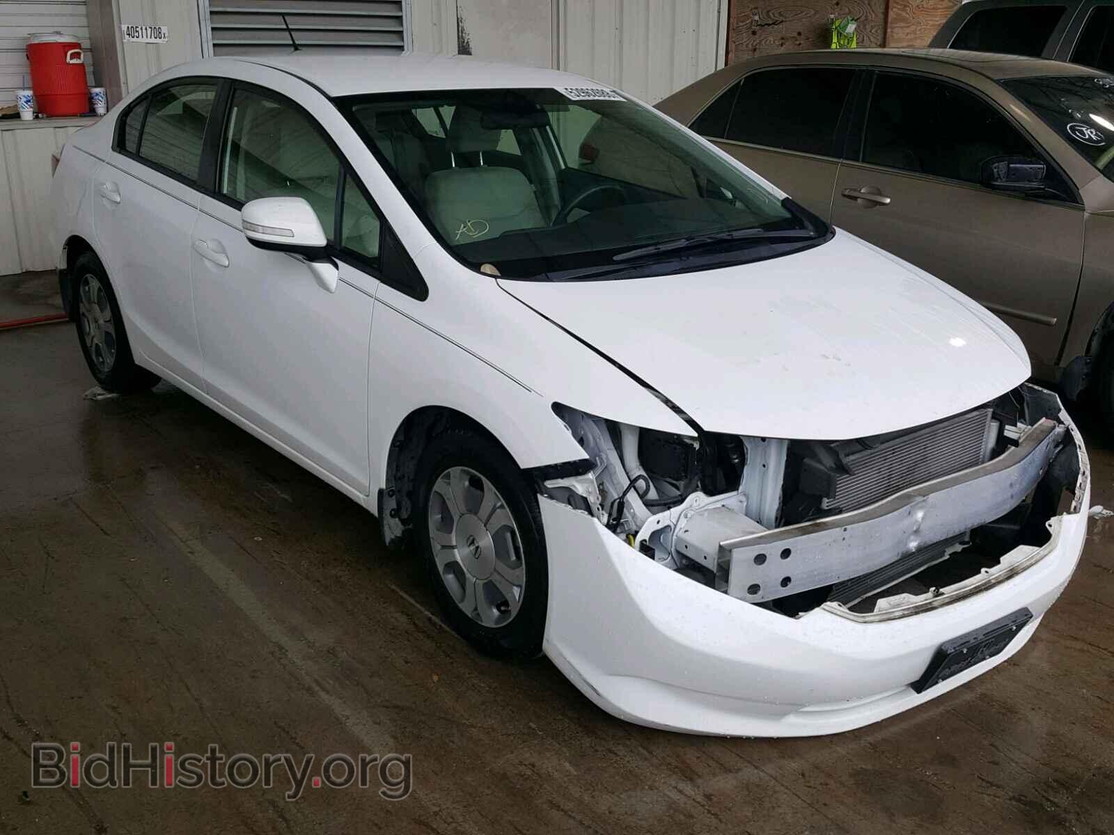 Photo JHMFB4F22CS007754 - HONDA CIVIC 2012