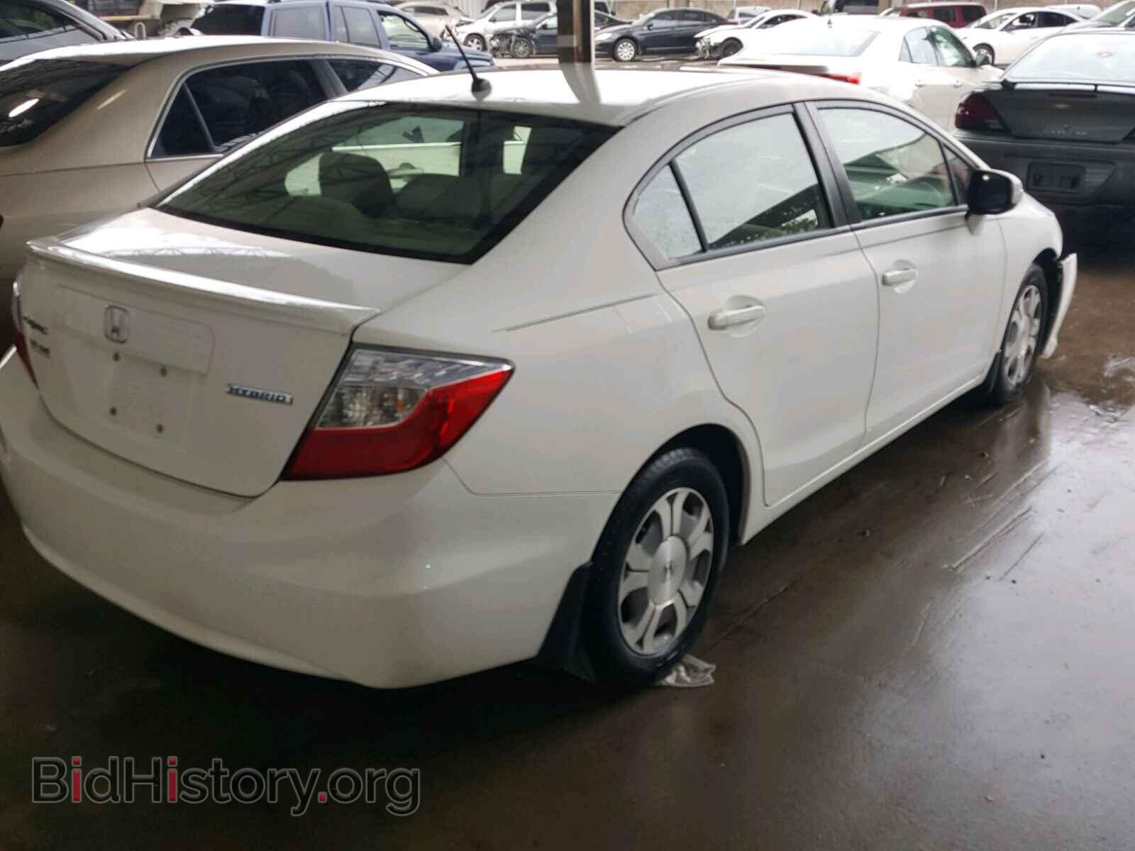 2012 HONDA CIVIC - VIN: JHMFB4F22CS007754 - Photo 4