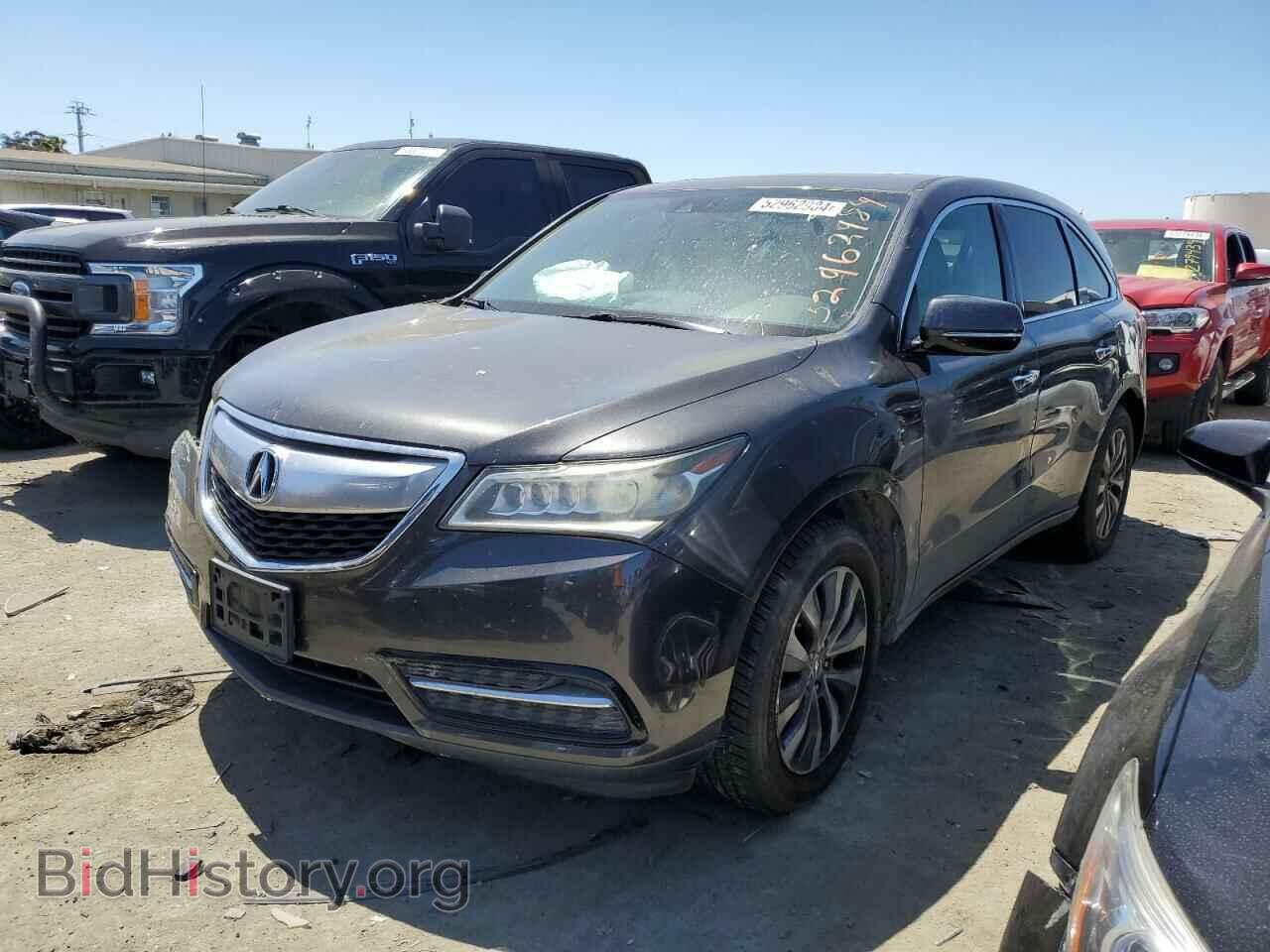 Фотография 5FRYD4H41EB005205 - ACURA MDX 2014