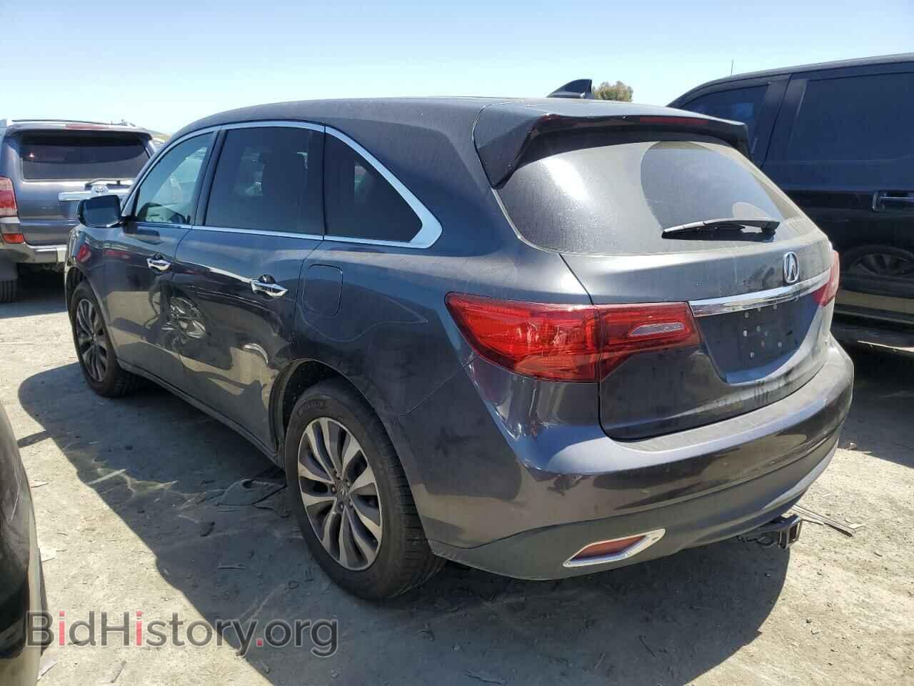2014 ACURA MDX - VIN: 5FRYD4H41EB005205 - Photo 2
