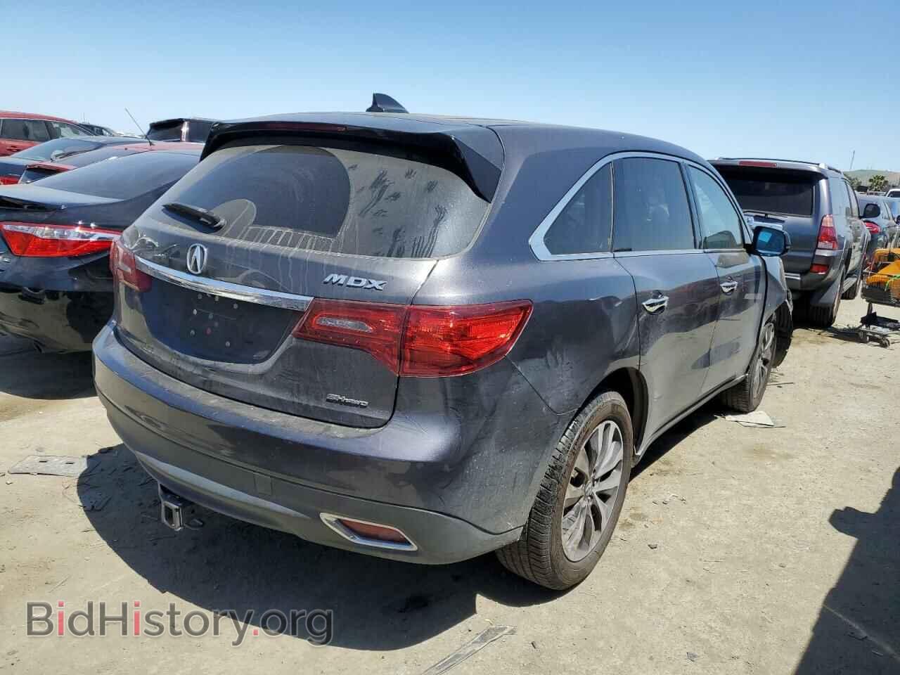 2014 ACURA MDX - VIN: 5FRYD4H41EB005205 - Photo 3