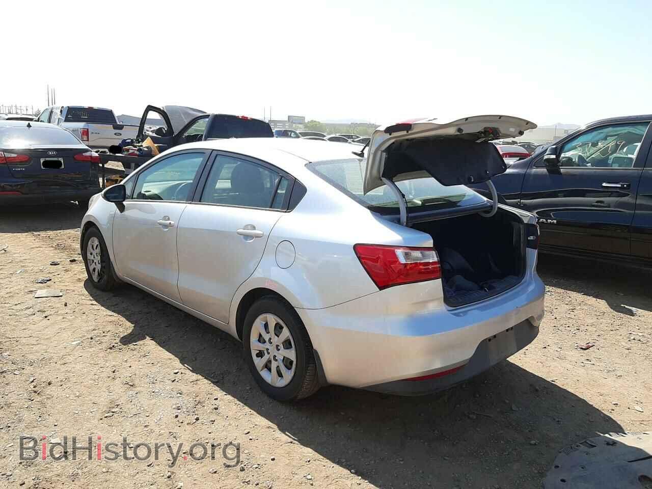 2016 KIA RIO - VIN: KNADM4A38G6639043 - Фото 3