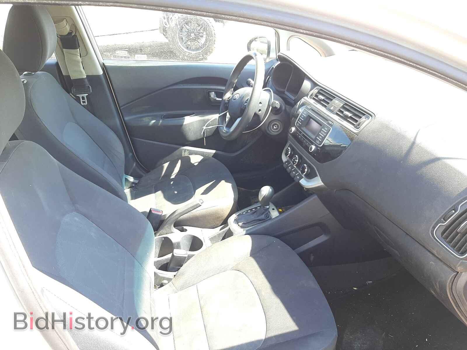 2016 KIA RIO - VIN: KNADM4A38G6639043 - Фото 5