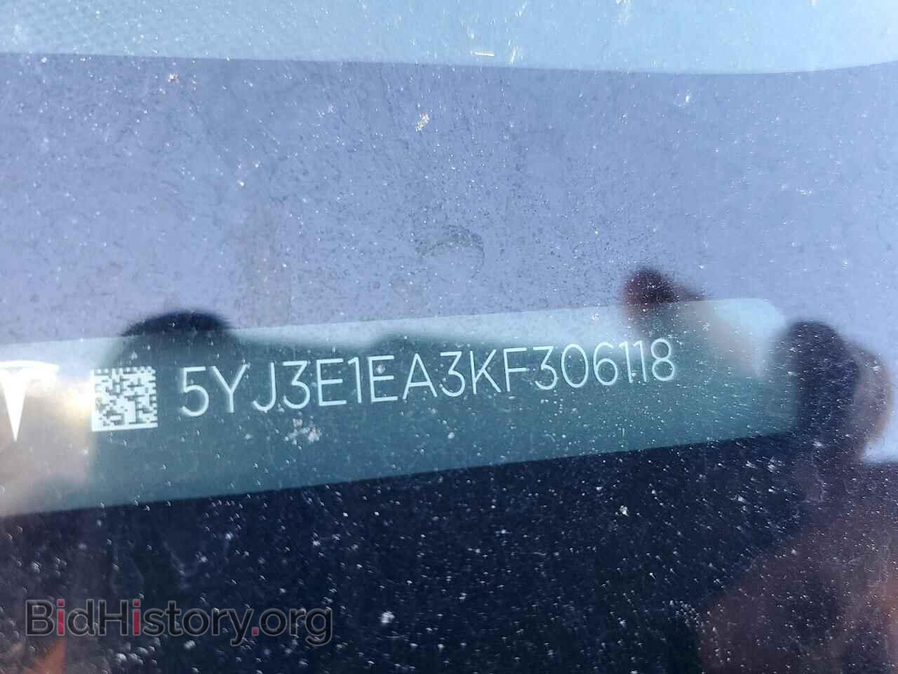 2019 TESLA MODEL 3 - VIN: 5YJ3E1EA3KF306118 - Photo 12