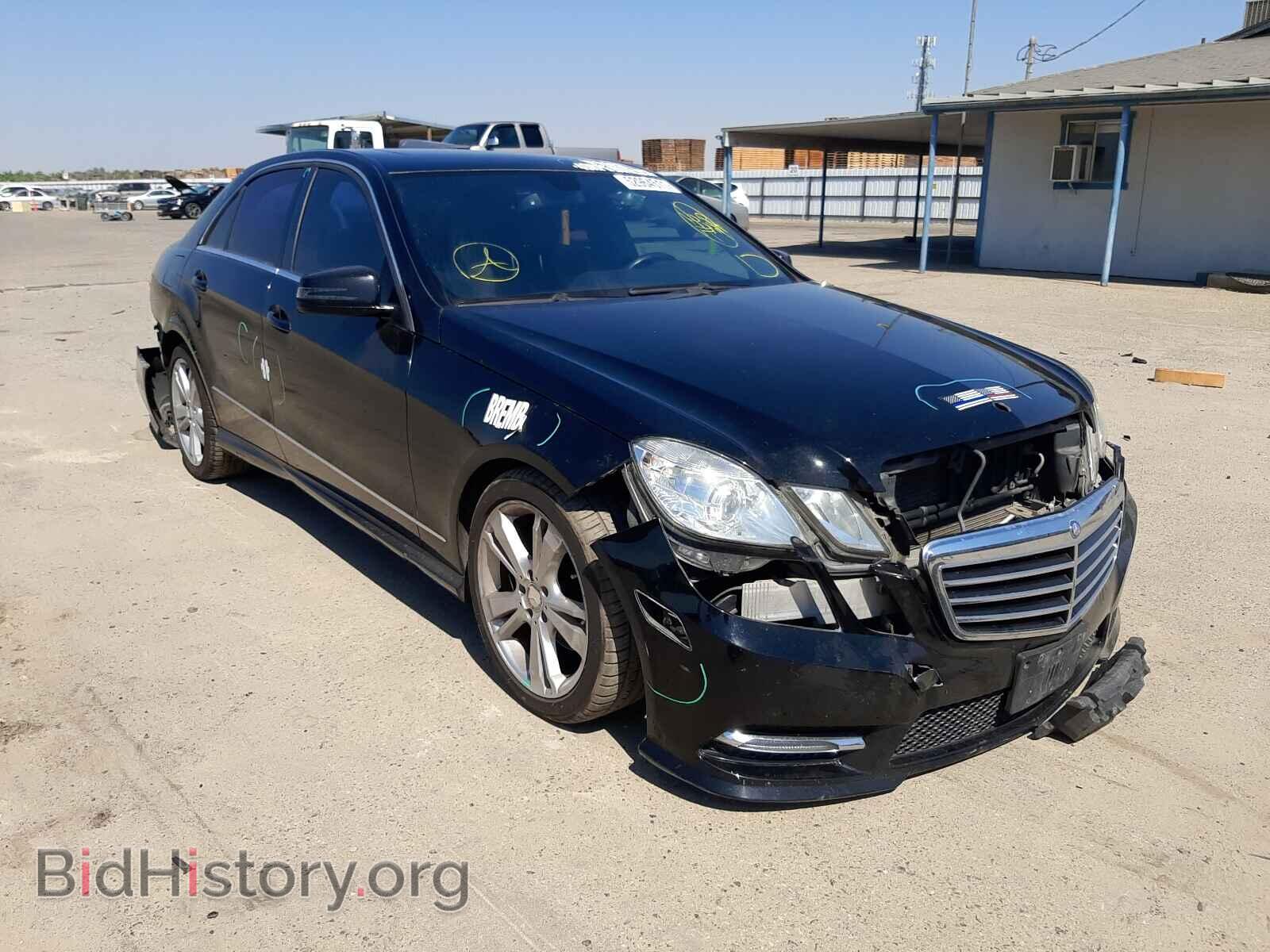 Photo WDDHF5KB1DA704663 - MERCEDES-BENZ E-CLASS 2013
